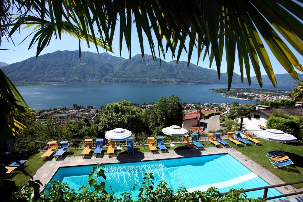 Garten Hotel Dellavalle Brione sopra Minusio Exterior foto