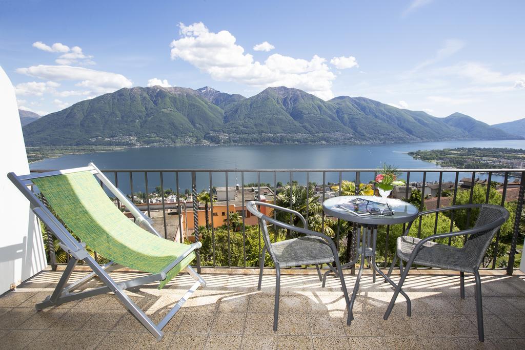 Garten Hotel Dellavalle Brione sopra Minusio Exterior foto