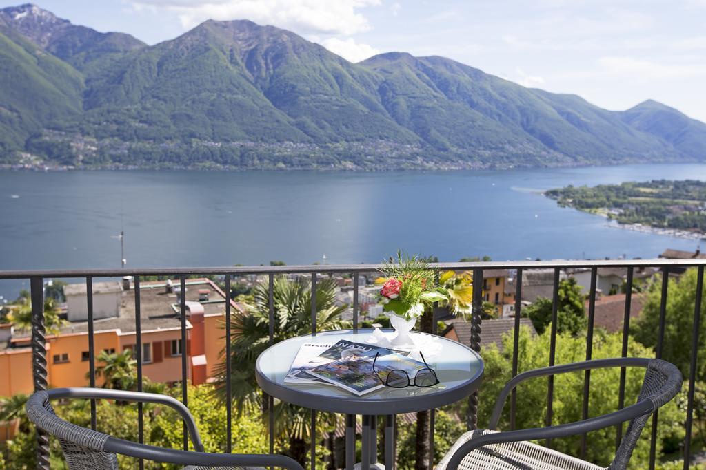 Garten Hotel Dellavalle Brione sopra Minusio Exterior foto