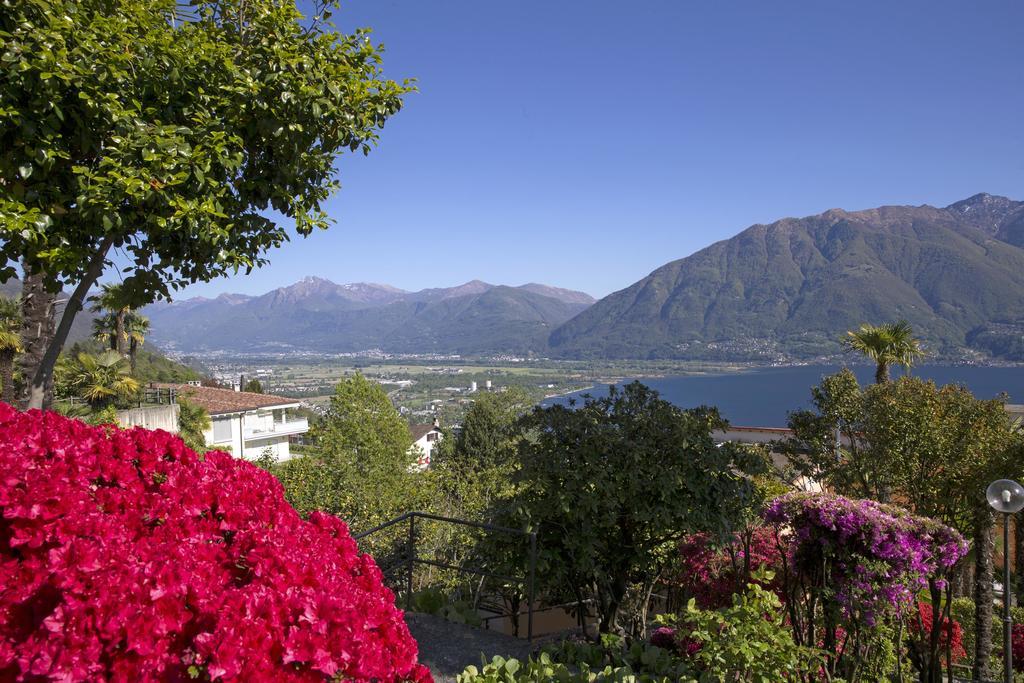 Garten Hotel Dellavalle Brione sopra Minusio Exterior foto