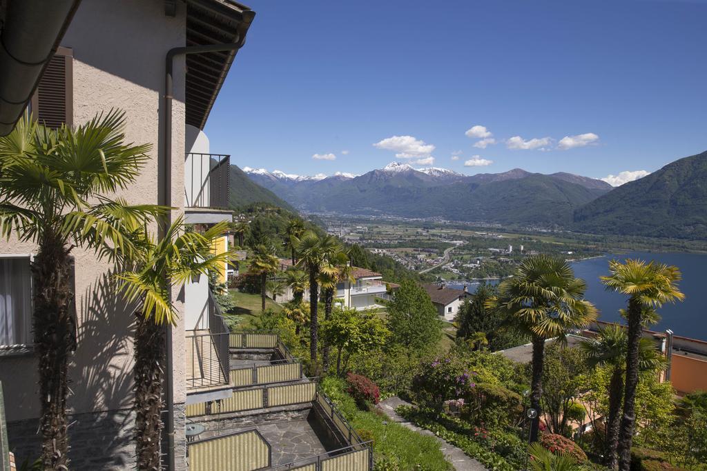 Garten Hotel Dellavalle Brione sopra Minusio Exterior foto